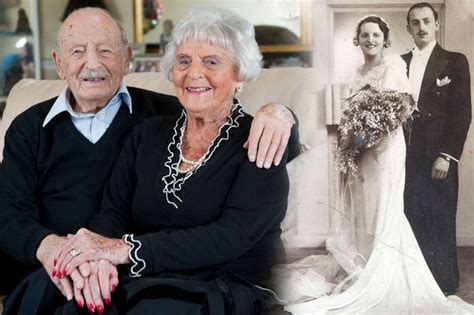 couple celebrate their 80th wedding anniversary and look back on a wonderful marriage