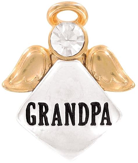 Wings And Wishes Angel Tac Pin Angel For A Special Grandpa Jewelry