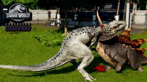 Jurassic World Evolution Indominus Rex Vs Stegoceratops Vs Indoraptor My Xxx Hot Girl