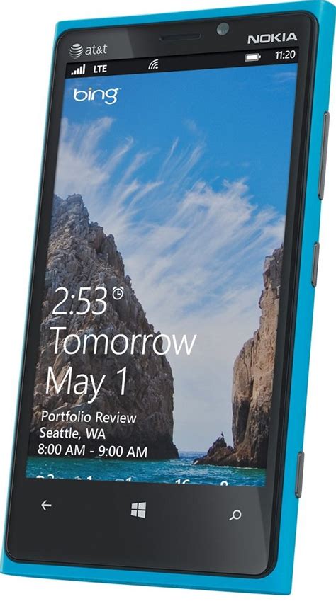 Nokia Lumia 920 Cyan 32gb Atandt