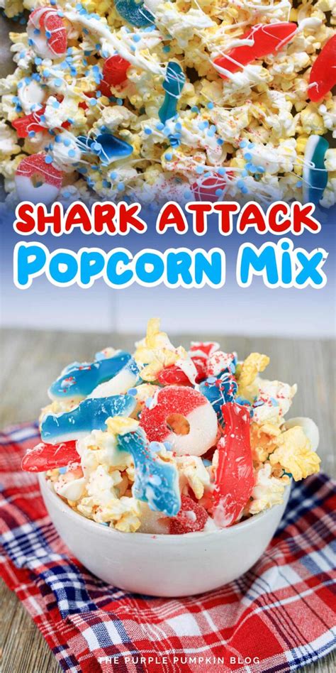 Snack With A Bite Baby Shark Popcorn Mix For A Playful Treat