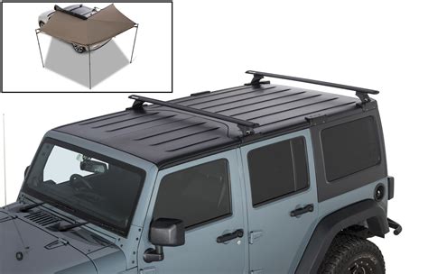 Rhino Rack Vortex 2 Bar Backbone Roof Rack For 07 18 Jeep Wrangler