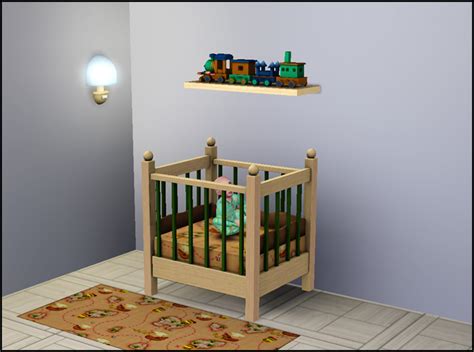 Mod The Sims Little Sister Crib 1 Tile