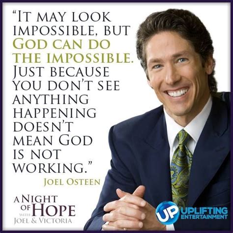 Love His Message Of Hope Joel Osteen Quotes Faith Quotes