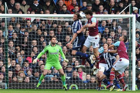 The Big Mans Back West Hams Andy Carroll Scores A Trademark Goal Andy Carroll West Bromwich