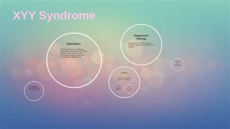 Xyy Syndrome By Richellele Walls