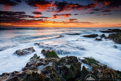 Wallpaper Ocean Sunset Seascape West Beach Clouds Canon