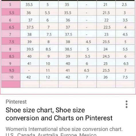 Conversion Table For European Shoe Sizes Brokeasshome Com
