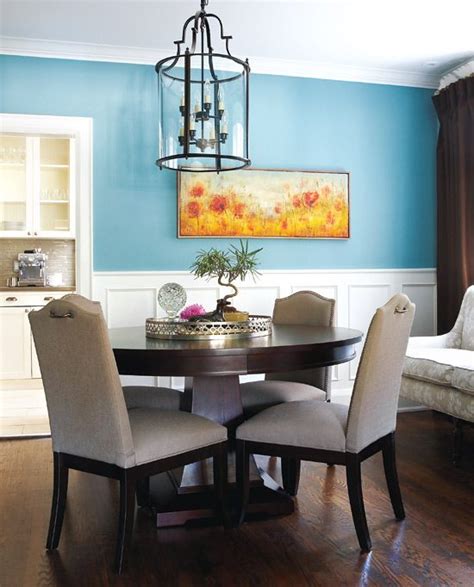Peter Fallico Design Turquoise Dining Room Dining Room Style Dining