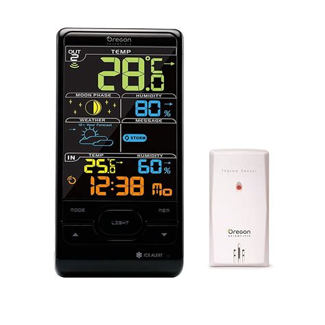 Oregon Scientific Advanced Wireless Weather Station With Forecast Ice