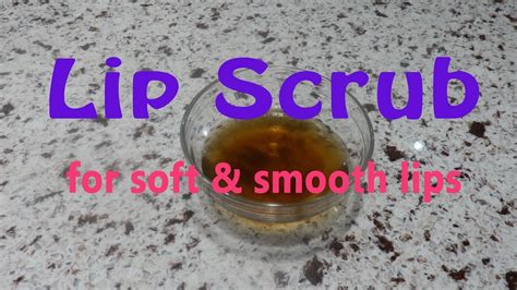 Natural Diy Lip Scrub Smartnsimple101 Youtube