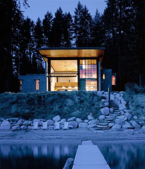 Chicken Point Cabin Idaho Olson Kundig Architects Ideasgn