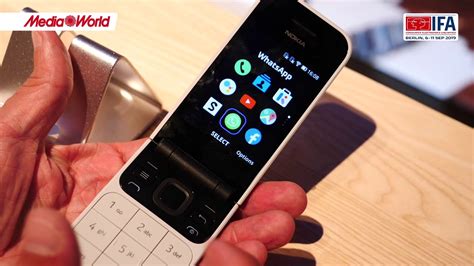 Nokia Presenta Il Telefono 2270 Flip Ifa 2019 Youtube