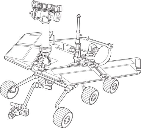 Mars Exploration Rover Clip Art At Vector Clip Art Online
