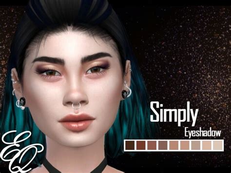 Simply Eyeshadow By Evilquinzel Sims 4 Eyes