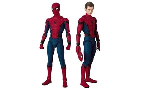 Marvel Mafex No 047 Spider Man Homecoming Ver Pvc Action Figure Toy