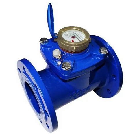 6 Totalizing Water Meter With Pulse Output Flanged