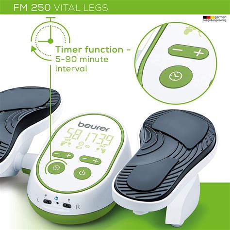 Beurer Vital Legs Ems Circulation Booster Fm250 Beurer North America