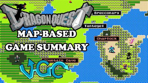 DRAGON QUEST NES Map Walkthrough YouTube