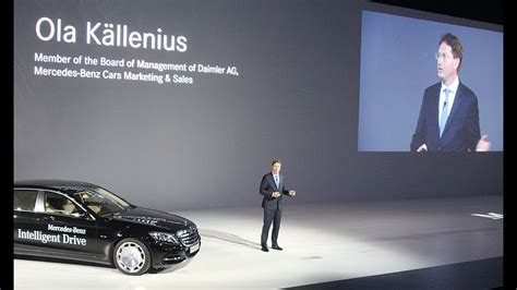 Ola Källenius Mercedes Benz Intelligent Drive Workshop Korea 2015 05