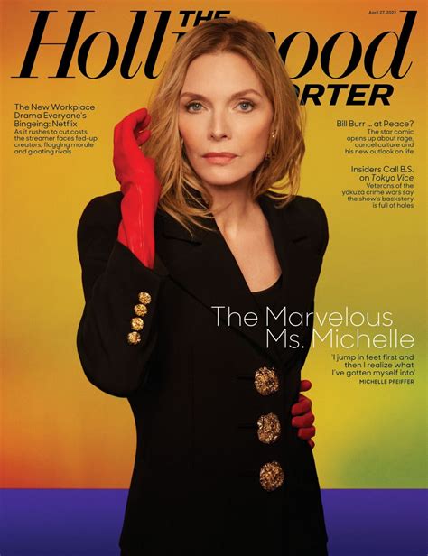 Michelle Pfeiffer The Hollywood Reporter 04272022 Issue • Celebmafia