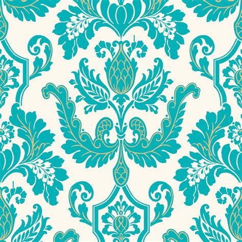 Teal And Gold Wallpaper Wallpapersafari