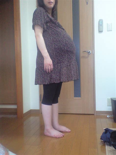 【妊娠】双子妊娠35週。お腹まわり108センチ
