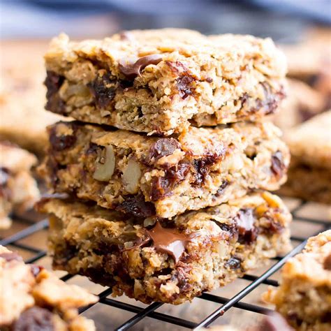 The Best Healthy Oatmeal Breakfast Bars Recipe Best Recipes Ideas And