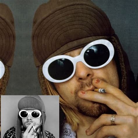 His body was discovered inside his home in seattle, washington, three days later. Oculos Kurt Cobain Nirvana Lançamento Moda 2018 Verão - R ...