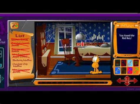 Juegos de decoración del dormitorio para chicas. Como ganar el juego GARFIELD (la casa embrujada) - YouTube