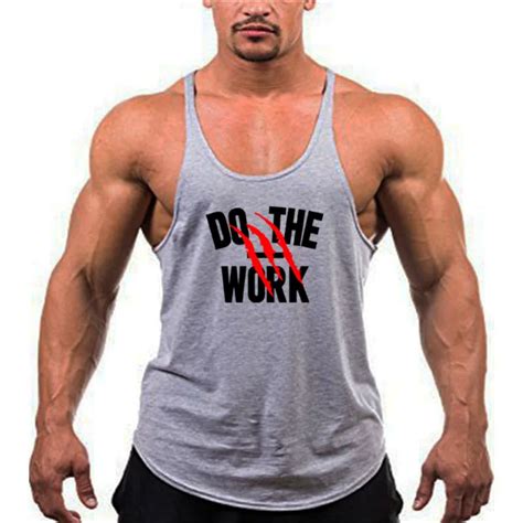 Brand Clothing Fitness Tank Top Men Sexy Bodybuilding Stringer Muscle