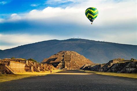 Teotihuacan Pyramids Hot Air Balloon Tour Mexico City Compare Price 2023