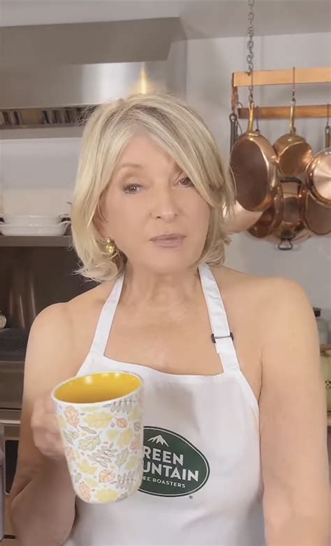 martha stewart 81 goes topless to promote coffee brand hot lifestyle news