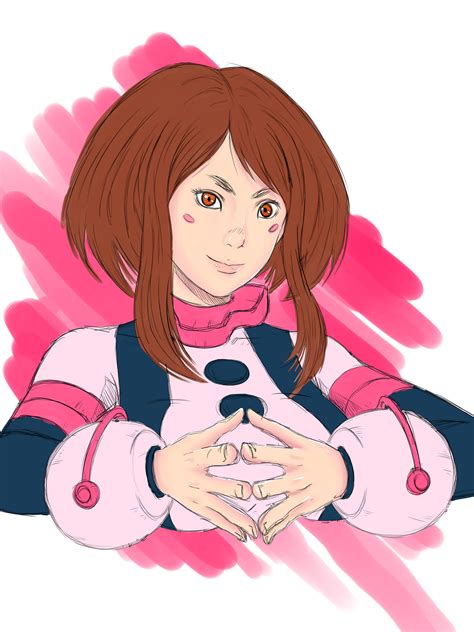 Ochaco My Hero Academia By Ghost Troupe On Deviantart