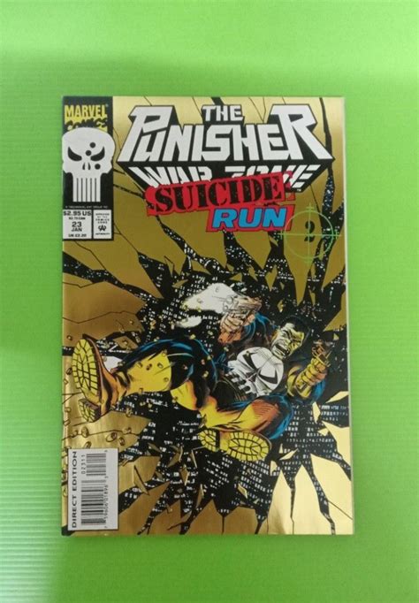 Holofoil Cover The Punisher War Zone 23 Michael Golden Cover