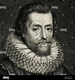 El rey Jaime I de Inglaterra y VI de Escocia (1566-1625), bajo cuyo ...