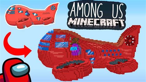 Among Us Airship Trailer In Minecraft HD YouTube