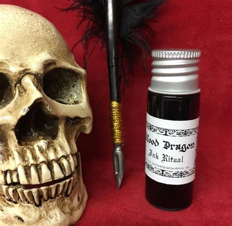 Dragon Blood Ink Special For Rituals Etsy