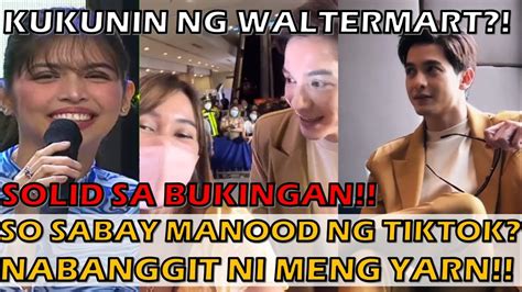 ALDEN AT MAINE SABAY MANOOD NG TIKTOK MAGSASAMA NA SA WALTERMART YAN