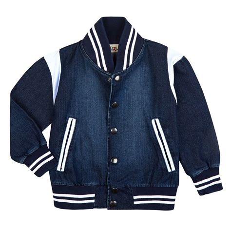 You will be able to land. Denim - Varsity- Bomber- American - High School (With ...
