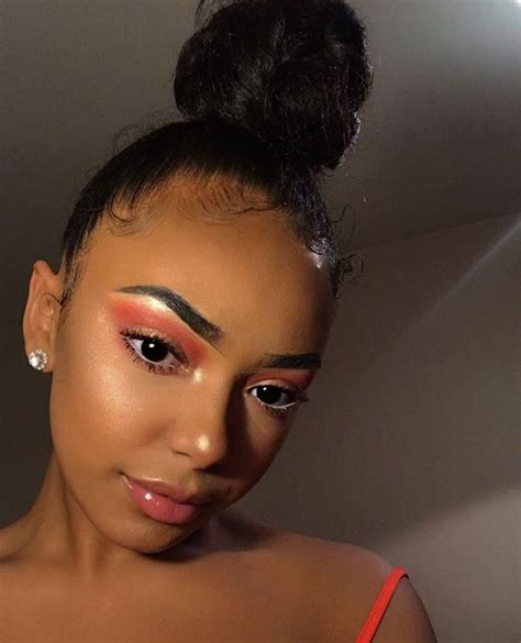 Pin By Saniya Cowins On Make Up Goals Black Girl Makeup Makeup Looks