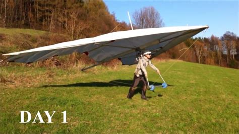 Hang Gliding Lesson 1 First Steps Day 1 3 How To Learn Youtube