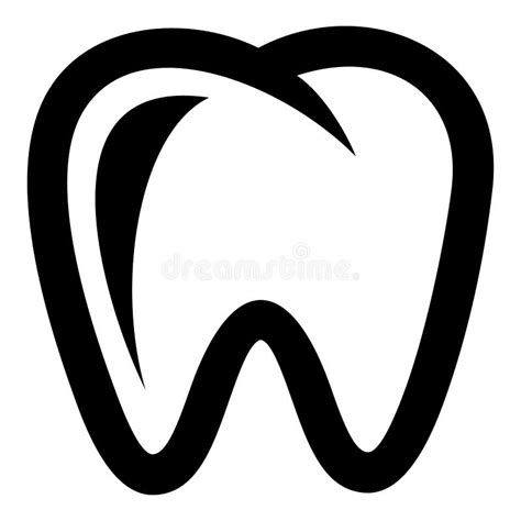 Molar Icon Simple Style Stock Vector Illustration Of Root 109784185