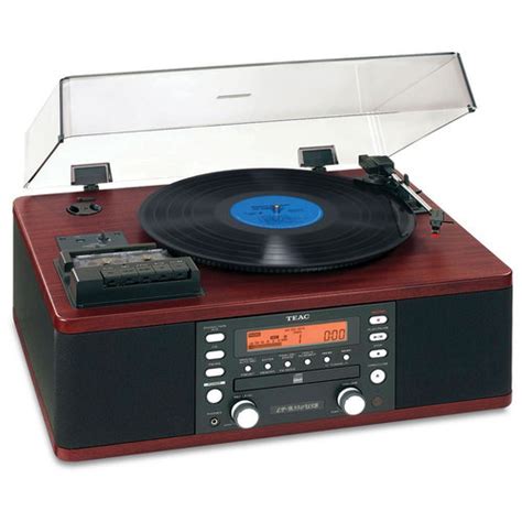 Teac Lp R550usb Turntable With Built In Cd Recorder Walnut