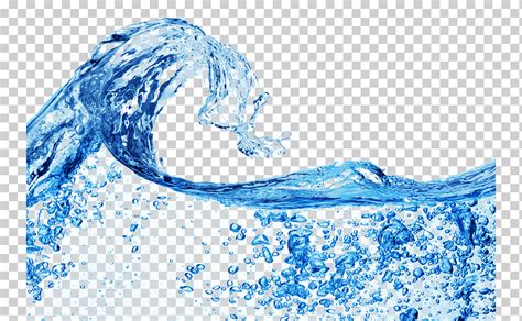 Ilustración De Salpicaduras De Agua Agua Agua Potable Huella Hídrica