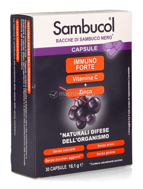 sambucol® immuno forte capsule di named macrolibrarsi it