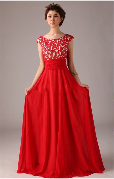 Lovely Red Prom Dresses For The Beautiful Evenings Godfather