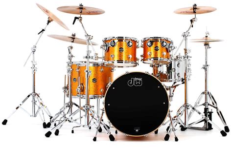 Dw Performance Series 5 Piece Shell Pack With 22 Inch Bass Reverb