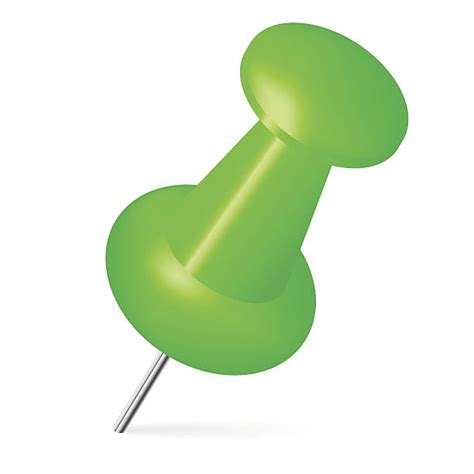 Green Push Pin Illustrations Royalty Free Vector Graphics And Clip Art