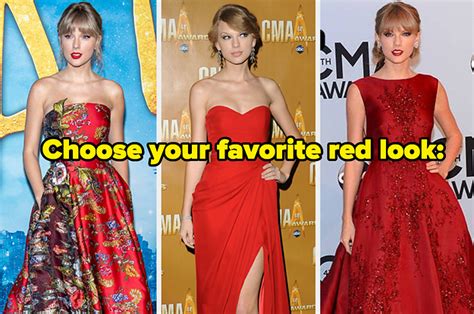 You Can Only Pick One Iconic Taylor Swift Look For Every Color Of The